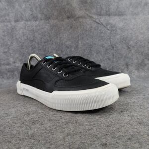 Sperry Shoes Womens 8 Sneakers Athletic Casual Soletide Leather Black Lace Up